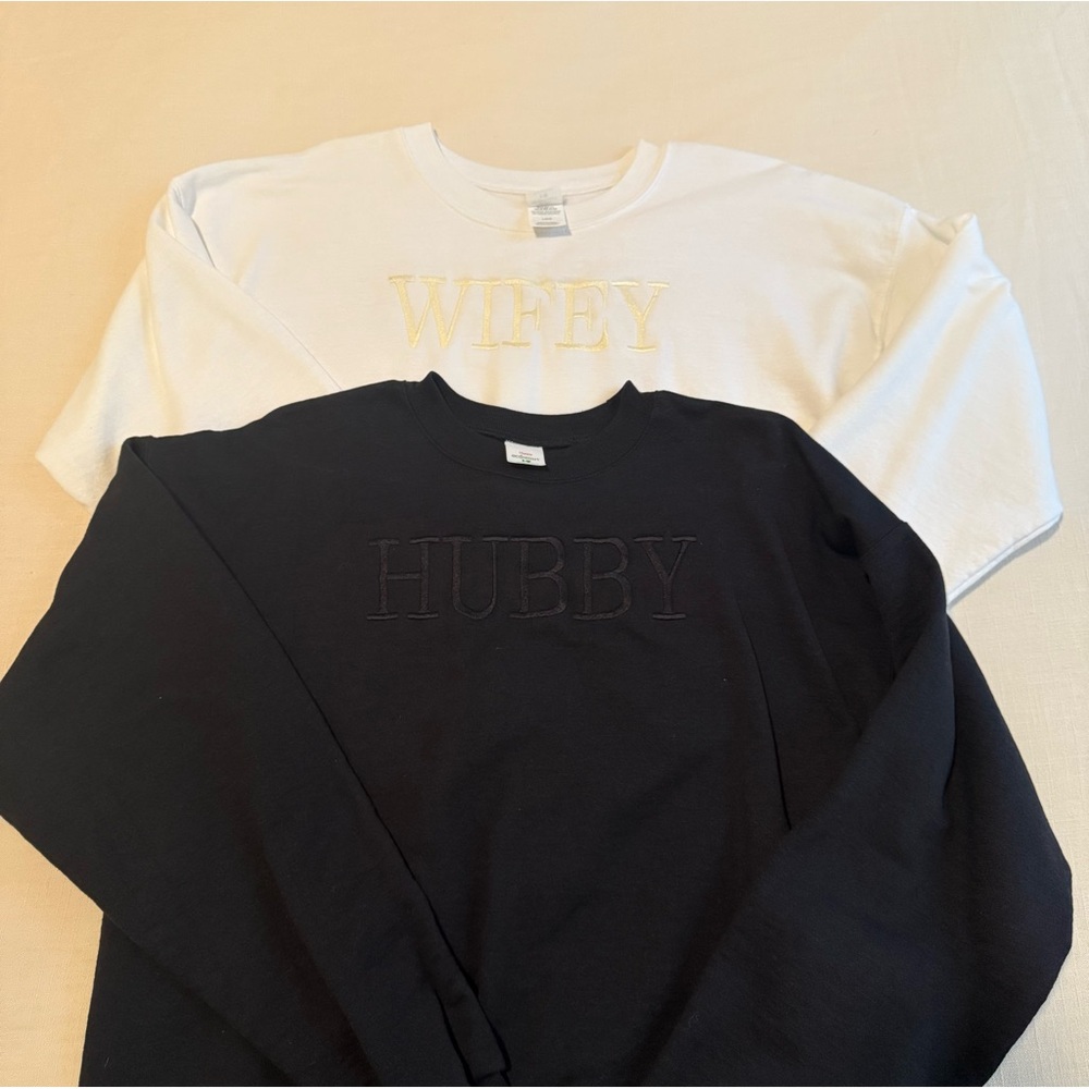 Wifey & Hubby Sweatshirts